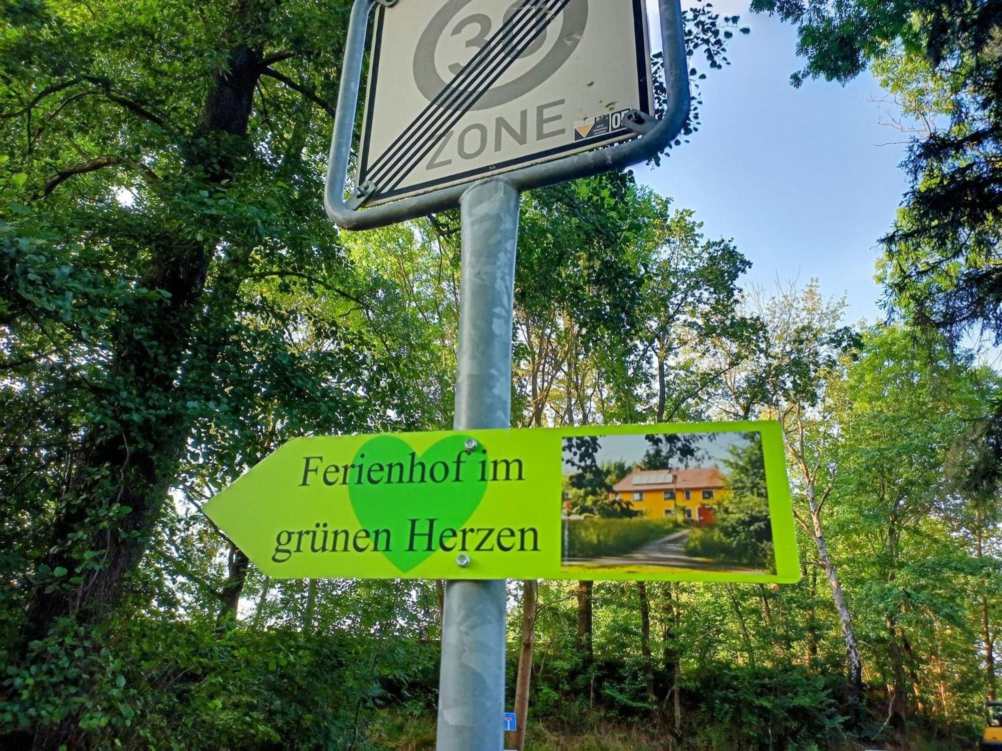 Ferienhof Im Gruenen Herzen Dittersdorf Exteriör bild