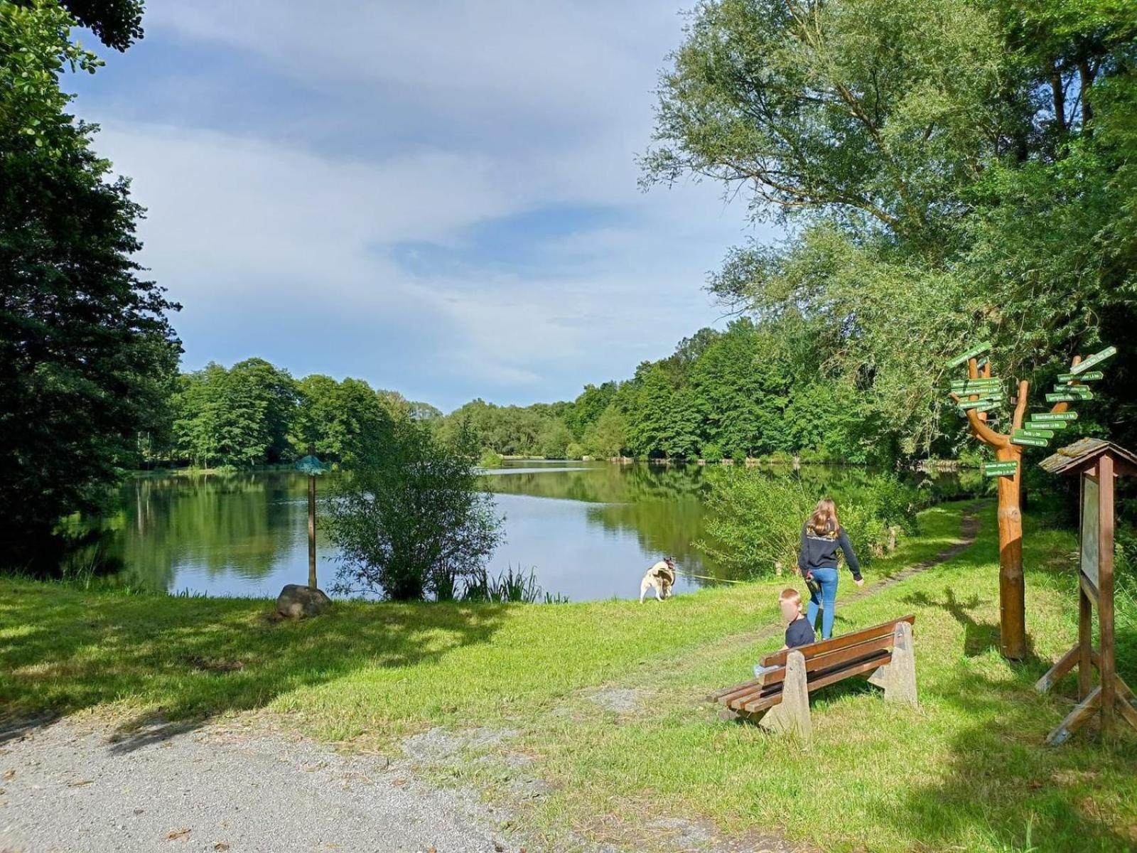 Ferienhof Im Gruenen Herzen Dittersdorf Exteriör bild