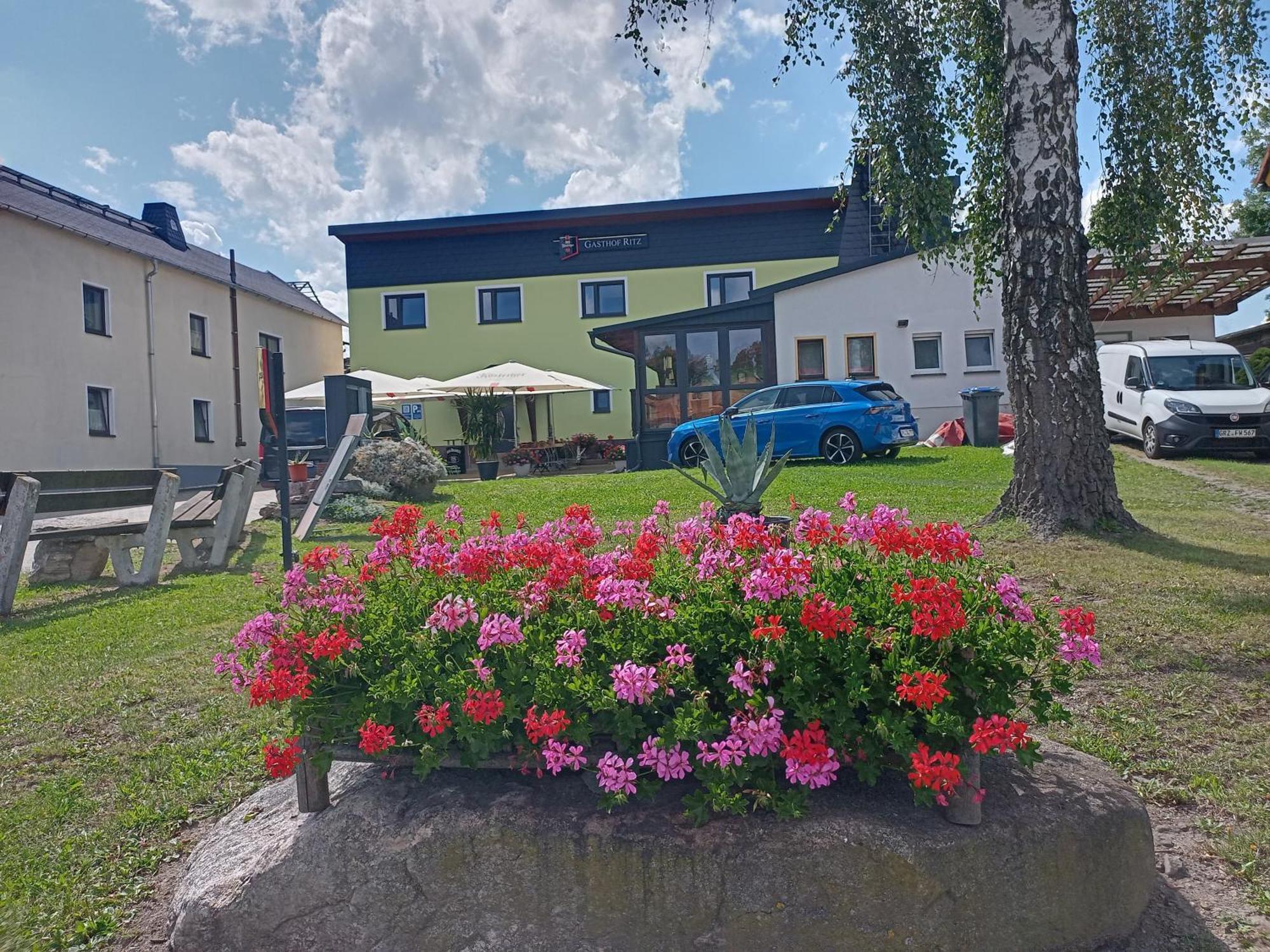 Ferienhof Im Gruenen Herzen Dittersdorf Exteriör bild